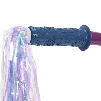 Huffy Frozen 2 16-Inch Kids Toddler Boys and Girls Ages 4-8 Training Wheel Coaster Bike Bicycle with Handlebar Bag and Streamers, Purple 2 Huffy Frozen 2 16-Inch Kids Toddler Boys and Girls Ages 4-8 Training Wheel Coaster Bike Bicycle with Handlebar Bag and Streamers, Purple - Image 2