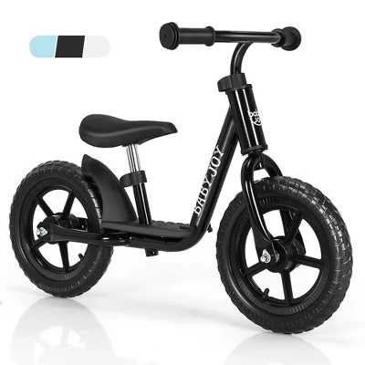Costway Babyjoy 11'' Kids Balance Bike w/ Footrest No Pedal Toddler Training Bike WhiteBlueBlack 11 Costway Babyjoy 11'' Kids Balance Bike w/ Footrest No Pedal Toddler Training Bike WhiteBlueBlack - Image 11
