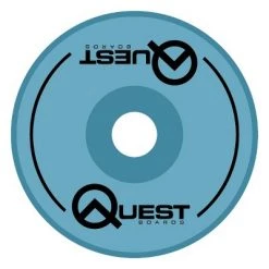 Quest Boards 36" Cruiser Skateboard - Blue