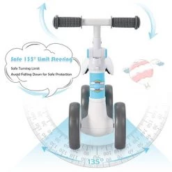 Costway Babyjoy Baby Balance 4-Wheel Bike Infant Walker No-Pedal Toddler Bicycle Toys -Riding Toys, Scooters & Hoverboards shop unnamed file 313