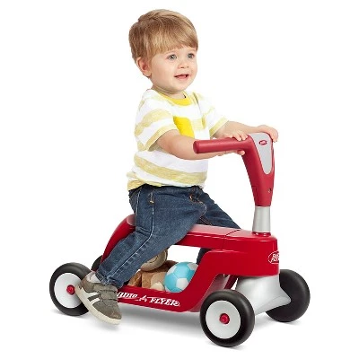 Radio Flyer Scoot 2 Scooter - Red 5 Radio Flyer Scoot 2 Scooter - Red - Image 5