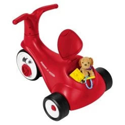 Radio Flyer Kids' Scoot 2 Pedal Scooter - Red