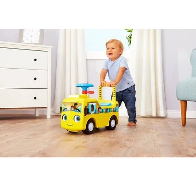 Little Tikes Baby Bum Wheels on the Bus Scoot Pedal and Push Riding Toys 2 Little Tikes Baby Bum Wheels on the Bus Scoot Pedal and Push Riding Toys - Image 2
