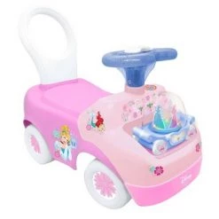 Disney Princess Kiddieland Disney Spark n Glow Princess Carriage Ride-On - Pink