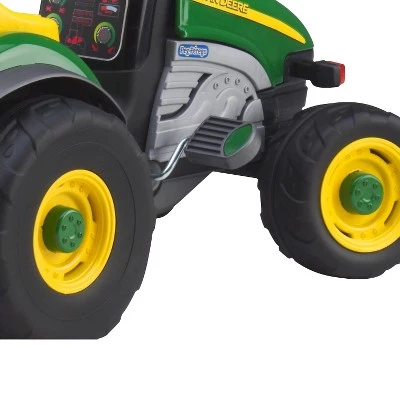 Peg Perego John Deere Farm Tractor with Trailer 2 Peg Perego John Deere Farm Tractor with Trailer - Image 2