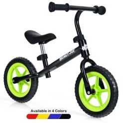 Costway HoneyJoy Kids Balance Bike No Pedal Training Bicycle w/Adjustable Handlebar & Seat YellowBlackBlueRed -Riding Toys, Scooters & Hoverboards shop unnamed file 330