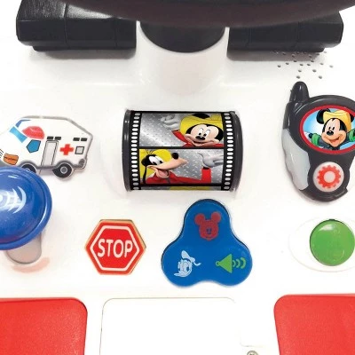 Kiddieland Disney Mickey Mouse Fire Truck Activity Interactive Ride On Car with Music, Interactive Engine Button, and Lights for Ages 12-36 Months 3 Kiddieland Disney Mickey Mouse Fire Truck Activity Interactive Ride On Car with Music, Interactive Engine Button, and Lights for Ages 12-36 Months - Image 3
