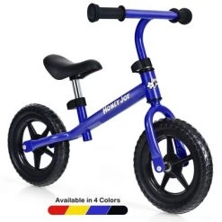 Costway HoneyJoy Kids Balance Bike No Pedal Training Bicycle w/Adjustable Handlebar & Seat YellowBlackBlueRed -Riding Toys, Scooters & Hoverboards shop unnamed file 331