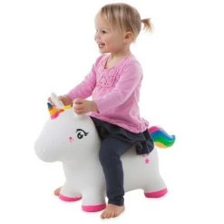 HearthSong Bouncy Inflatable Animal Jump-Along Ride-On Toy for Toddlers -Riding Toys, Scooters & Hoverboards shop unnamed file 3332