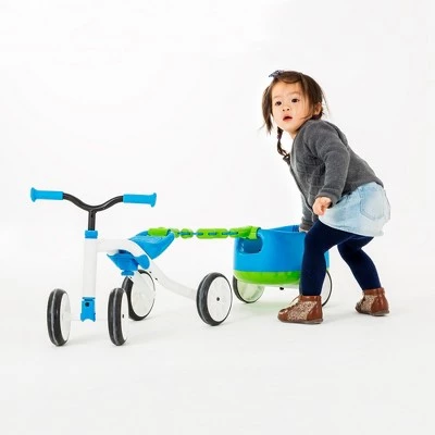 Chillafish Quadie + Trailie Grow With Me Ride-On Pink 1 Chillafish Quadie + Trailie Grow With Me Ride-On Pink