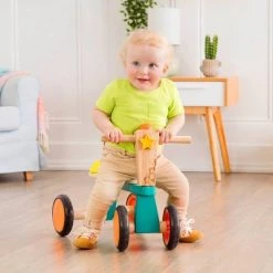 B. toys Wooden Toddler Bike Smooth Rider