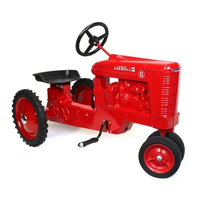 Scale Model Toys Scale Models IH Farmall B Narrow Front Die-cast Pedal Tractor ZSM1231 1 Scale Model Toys Scale Models IH Farmall B Narrow Front Die-cast Pedal Tractor ZSM1231