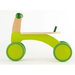 Hape Scoot Around Toddler Children's Wooden Active Ride On Balance Bike Scooter