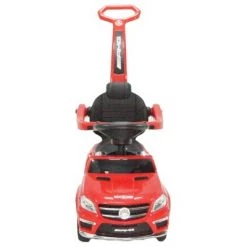 Best Ride On Cars Toddler 4-in-1 Mercedes Push Car Stroller w/ LED Lights