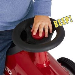 Radio Flyer 608Z Classic Style Design Steel Body Kids Little Red Roaster with Durable Quiet Drive Rubber Tires and Fun Sound Horn -Riding Toys, Scooters & Hoverboards shop unnamed file 3620