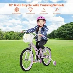 Costway 18'' Kids Bike Toddlers Freestyle Adjustable Bicycle w/ Training Wheels 12 Costway 18'' Kids Bike Toddlers Freestyle Adjustable Bicycle w/ Training Wheels -Riding Toys, Scooters & Hoverboards shop unnamed file 3668