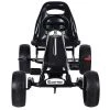 Costway Xmas Gift Go Kart Kids Ride On Car Pedal Powered Car 4 Wheel Racer Toy Stealth Outdoor