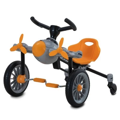 Rollplay Flex Pedal Drifter Ride-On - Orange 2 Rollplay Flex Pedal Drifter Ride-On - Orange - Image 2