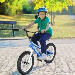 Costway Babyjoy 16'' Kids Bike Bicycle w/ Training Wheels for 5-8 Years Old Girls Boys
