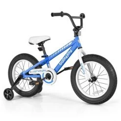 Costway Babyjoy 16'' Kids Bike Bicycle w/ Training Wheels for 5-8 Years Old Girls Boys -Riding Toys, Scooters & Hoverboards shop unnamed file 3756