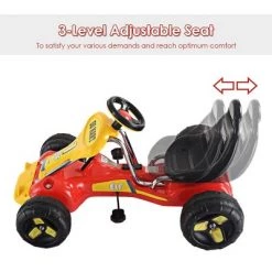 Costway Go Kart Kids Ride On Car Pedal Powered Car 4 Wheel Racer Toy Stealth Outdoor -Riding Toys, Scooters & Hoverboards shop unnamed file 3771