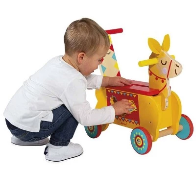 Magic Cabin - Wooden Ride-On Llama for Toddlers & Kids 5 Magic Cabin - Wooden Ride-On Llama for Toddlers & Kids - Image 5