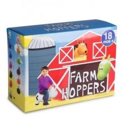 Farm Hoppers Inflatable Bouncing White Cow