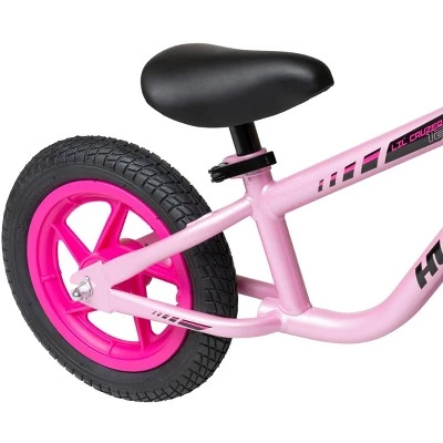 Huffy Lil Cruizer 12" Kids' Balance Bike - Pink 3 Huffy Lil Cruizer 12" Kids' Balance Bike - Pink - Image 3