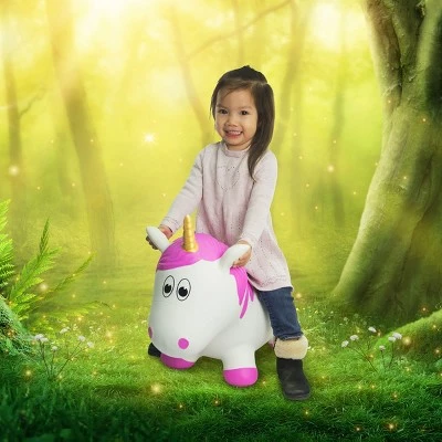 Farm Hoppers Fantasy Inflatable Bouncing Unicorn 1 Farm Hoppers Fantasy Inflatable Bouncing Unicorn