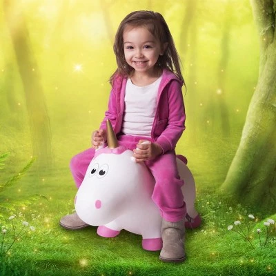 Farm Hoppers Fantasy Inflatable Bouncing Unicorn 2 Farm Hoppers Fantasy Inflatable Bouncing Unicorn - Image 2