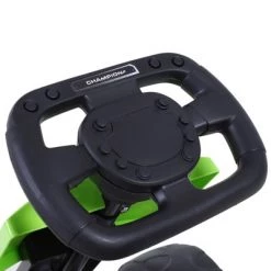 Aosom Kids Go Kart, 4 Wheeled Ride On Pedal Car, Racer for 3 years, for Boys and Girls, Outdoor - Green -Riding Toys, Scooters & Hoverboards shop unnamed file 3891