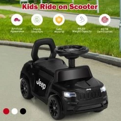 Costway Licensed Jeep Ride on Car Foot to Floor Push Car w/ Under Seat Storage -Riding Toys, Scooters & Hoverboards shop unnamed file 3915