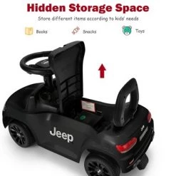 Costway Licensed Jeep Ride on Car Foot to Floor Push Car w/ Under Seat Storage -Riding Toys, Scooters & Hoverboards shop unnamed file 3917