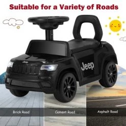 Costway Licensed Jeep Ride on Car Foot to Floor Push Car w/ Under Seat Storage -Riding Toys, Scooters & Hoverboards shop unnamed file 3918