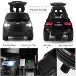 Costway Licensed Jeep Ride on Car Foot to Floor Push Car w/ Under Seat Storage -Riding Toys, Scooters & Hoverboards shop unnamed file 3920