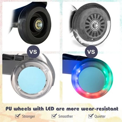 Costway Wiggle Car Ride-on Toy w/ Flashing Wheels for Toddlers & Kids 7 Costway Wiggle Car Ride-on Toy w/ Flashing Wheels for Toddlers & Kids - Image 7