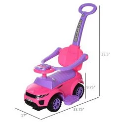 Aosom 3 In 1 Kid Ride on Push Car Stroller Sliding Walking Car with Horn Music Light Function Secure Bar Ride on Toy for Boy Girl Toddlers 1-3 Years -Riding Toys, Scooters & Hoverboards shop unnamed file 3968