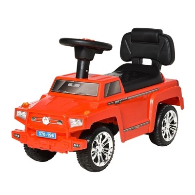 Aosom Ride on Sliding Car Toy SUV Style Baby Toddler Foot to Floor Slider Stroller w/ Horn Music Working Lights Hidden Storage Anti-overturning System 3 Aosom Ride on Sliding Car Toy SUV Style Baby Toddler Foot to Floor Slider Stroller w/ Horn Music Working Lights Hidden Storage Anti-overturning System - Image 3