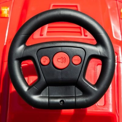 Aosom Ride on Sliding Car Toy SUV Style Baby Toddler Foot to Floor Slider Stroller w/ Horn Music Working Lights Hidden Storage Anti-overturning System 4 Aosom Ride on Sliding Car Toy SUV Style Baby Toddler Foot to Floor Slider Stroller w/ Horn Music Working Lights Hidden Storage Anti-overturning System - Image 4