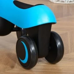 Qaba Toddler Sliding Car Ride-on Toy Walking Bike No Pedal with 4 Wheels Baby Bicycle Indoor Outdoor First Birthday Gifts for Boys Girls 18-36 months -Riding Toys, Scooters & Hoverboards shop unnamed file 4052