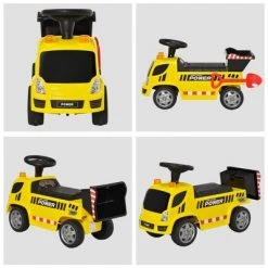 Aosom Kids Push Car Toddler Ride-on Construction Toy Cart for Age 18-36 Months with Shovel, Headlights, and Music, Yellow -Riding Toys, Scooters & Hoverboards shop unnamed file 4058