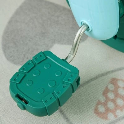 Qaba Tricycle 3-Wheeler Ride-on Toy with 2 Storage Baskets on Front & Back & Non-Slip Handlebar 6 Qaba Tricycle 3-Wheeler Ride-on Toy with 2 Storage Baskets on Front & Back & Non-Slip Handlebar - Image 6