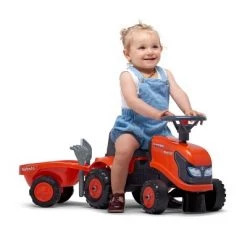 Falk Kubota Tractor with Trailer and Excavator -Riding Toys, Scooters & Hoverboards shop unnamed file 4172