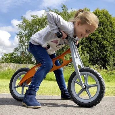 Polydron Educational Advantage Orange Mini-Cruiser Balance Bike 1 Polydron Educational Advantage Orange Mini-Cruiser Balance Bike