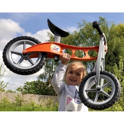 Polydron Educational Advantage Orange Mini-Cruiser Balance Bike 2 Polydron Educational Advantage Orange Mini-Cruiser Balance Bike - Image 2
