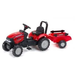 Universal Hobbies Case IH MXU115 Pedal Rider with Trailer