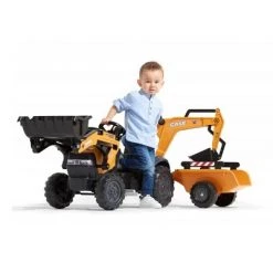 Falk Case Construction Pedal Backhoe With Rear Excavator And Trailer FA967N -Riding Toys, Scooters & Hoverboards shop unnamed file 4224
