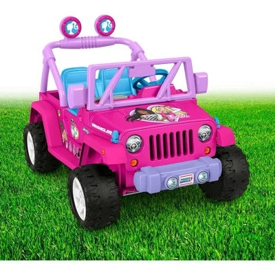 Power Wheels 12V Barbie Jeep Powered Ride-On 3 Power Wheels 12V Barbie Jeep Powered Ride-On - Image 3