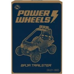 Power Wheels 12V Baja Trailster Powered Ride-On - Red/Black -Riding Toys, Scooters & Hoverboards shop unnamed file 4258