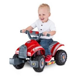 Kid Trax 6V Nickelodeon PAW Patrol Ride with Marshall Quad Powered Ride-On - Red